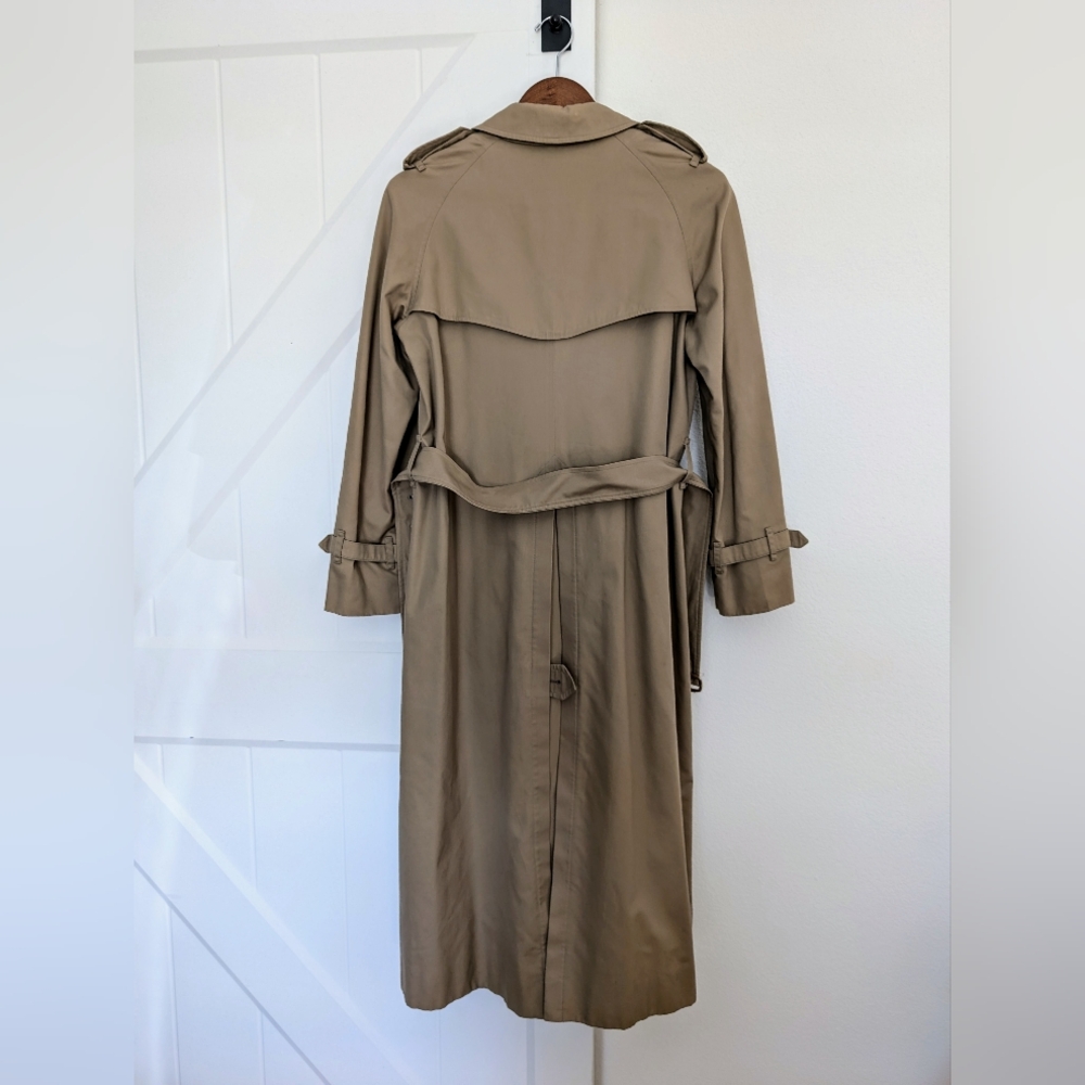 Blueberry vintage women's trench jacket coat size 10 - Picture 3 of 10